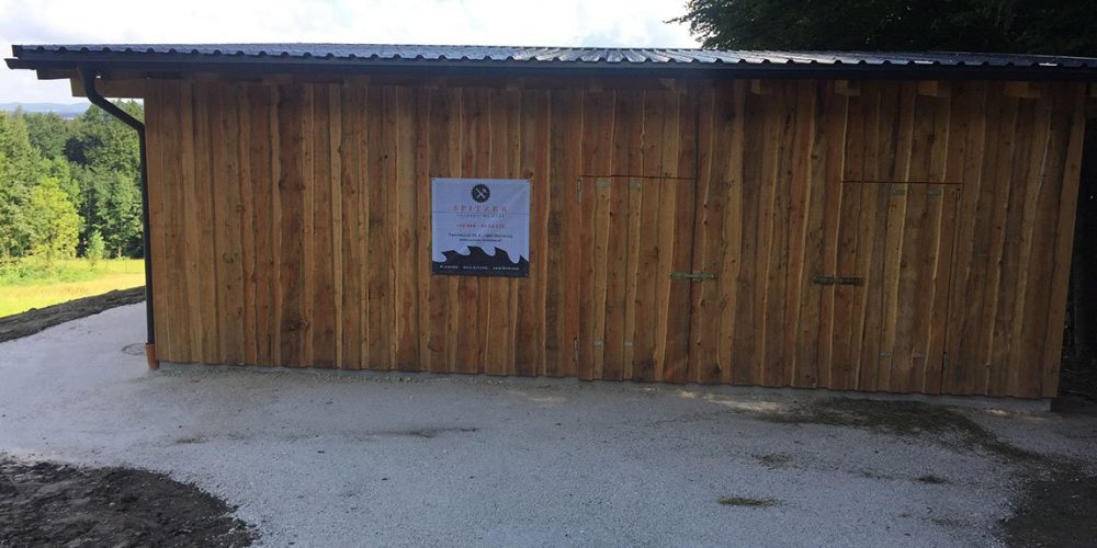 Spitzer Holzbau - Holzfassade