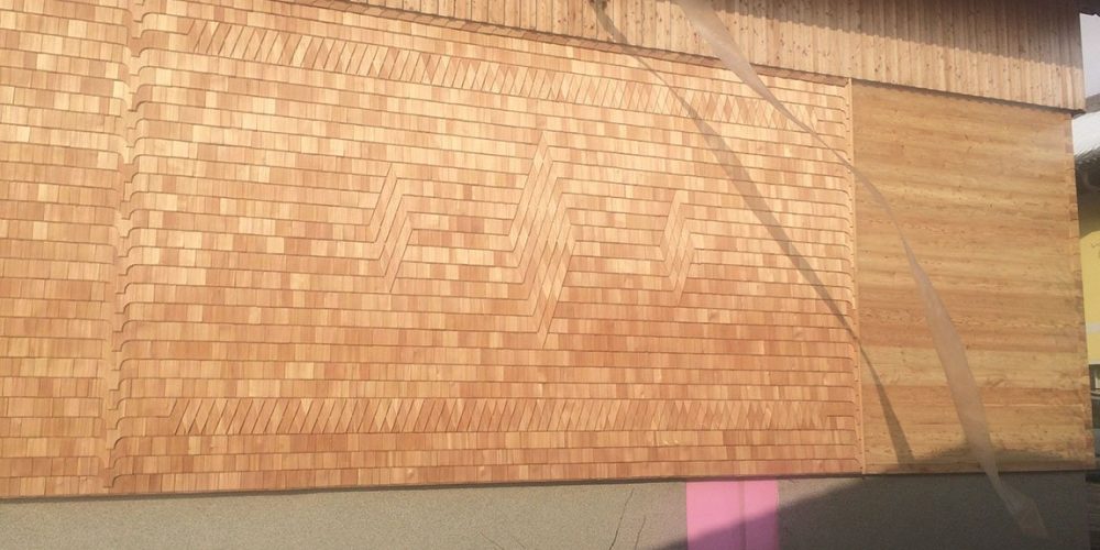 Spitzer Holzbau - Holzfassade