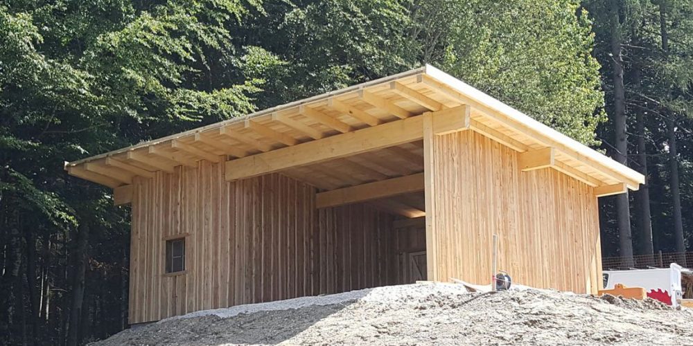 Spitzer Holzbau - Holzfassade