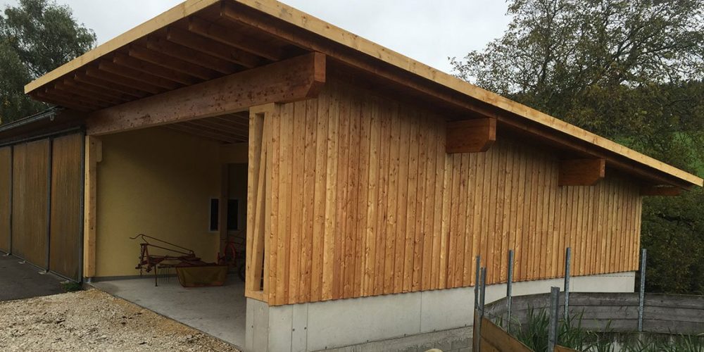 Spitzer Holzbau - Zu und Umbau